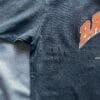 BALENCIAGA Black Distressed Logo-print T-shirt (On Hand)