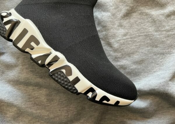Balenciaga Shoes "Speed Trainer Graffiti Print "