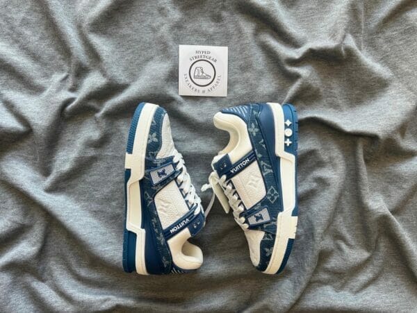 Louis Vuitton Denim Blue Trainers