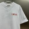 Oversized Dior Jardin T-Shirt White Cotton