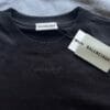Balenciaga Black Logo Black T-Shirt