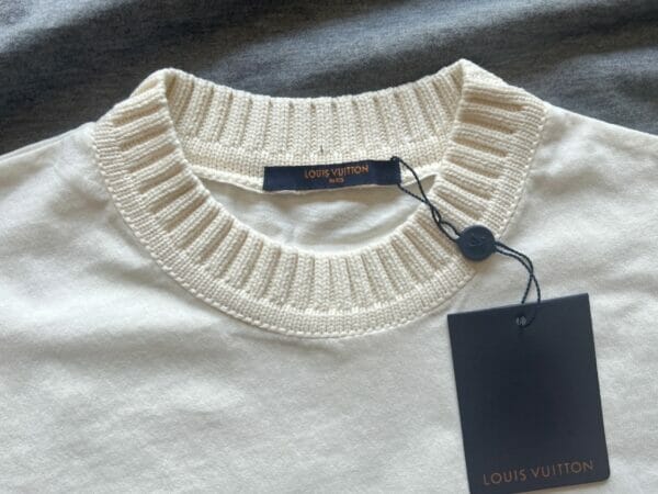 Louis Vuitton Embroidered Mockneck T-shirt