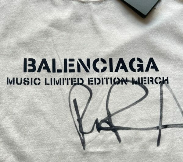 Balenciaga Music limited edition merch T-Shirt