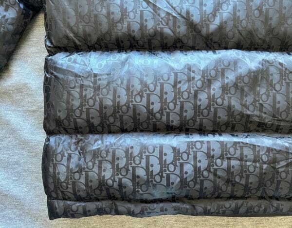 Christian Dior Oblique Down Puffer Jacket Black