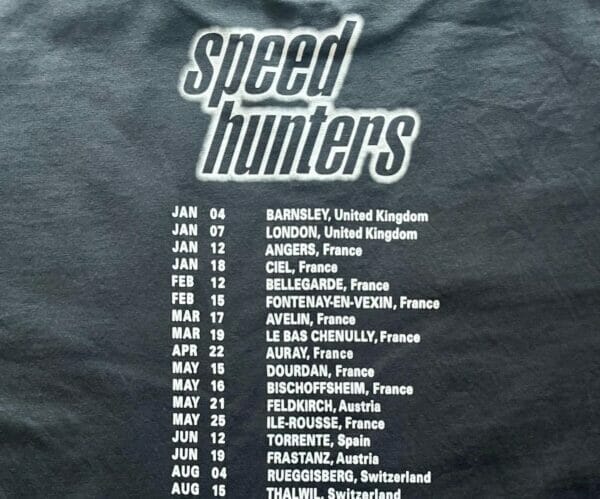 Balenciaga Speedhunters print T-Shirt (On Hand)