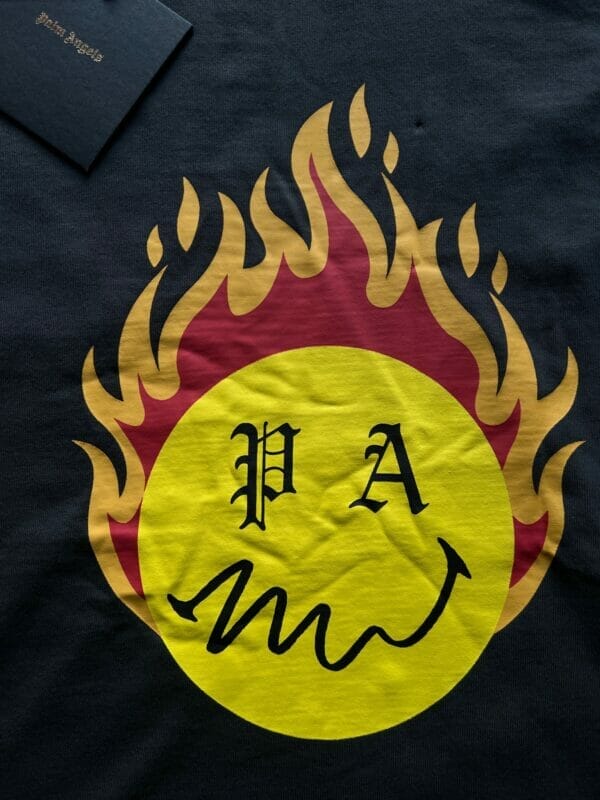 Palm Angels Burning Head Logo T-Shirt