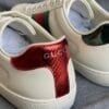 Gucci Ace Kingsnake Leather Trainers