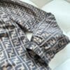 Fendi Hooded Trench Coat Brown