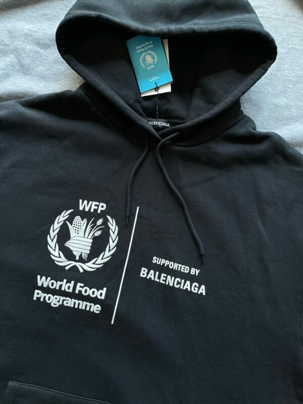 Balenciaga World Food Programme Hoodie