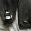 Balenciaga Logo-Print Distressed Hooded Sweatshirt