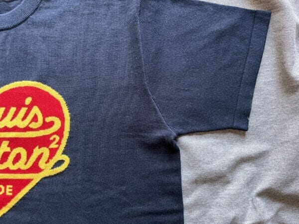 Louis Vuitton × Nigo Intarsia Jacquard Heart Crewneck Dark Ocean (On Hand)