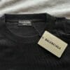 BALENCIAGA Ripped Oversized Logo-print T-shirt