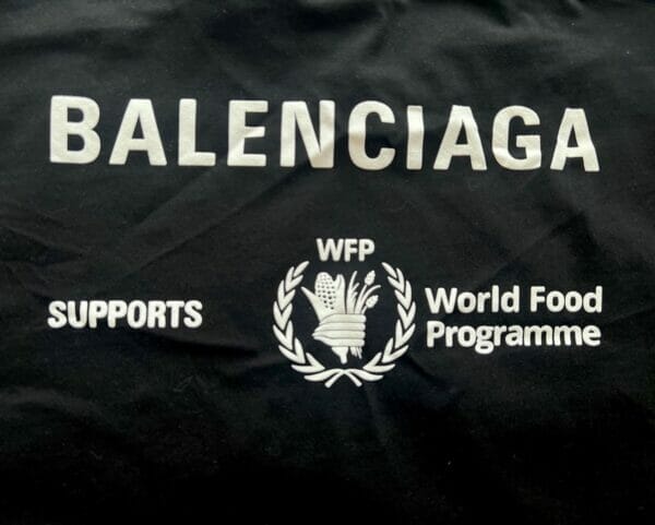 Balenciaga World Food Program T-Shirt