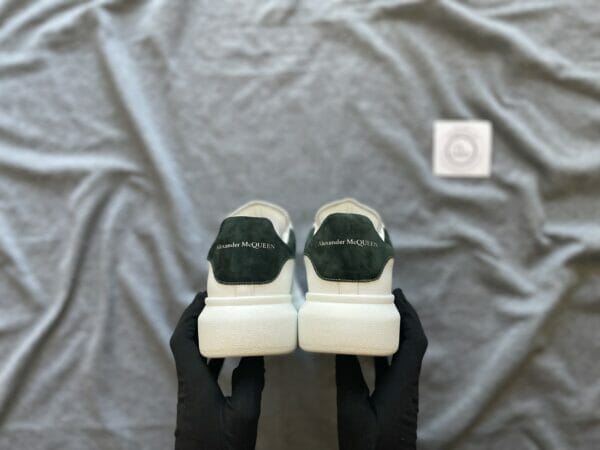 Alexander McQueen Oversized Sole Sneaker White/Green