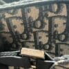 Black Oblique Jacquard Christian Dior Saddle Belt Bag