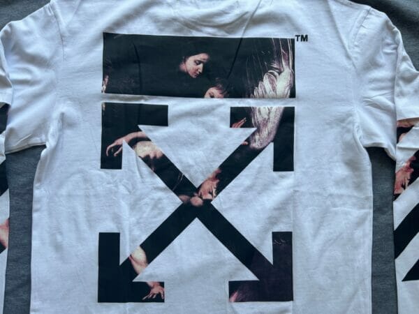 Off-White Carravagio Diagonals Long Sleeve T-Shirt