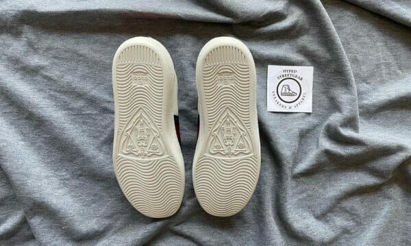 Gucci Ace Kingsnake Leather Trainers