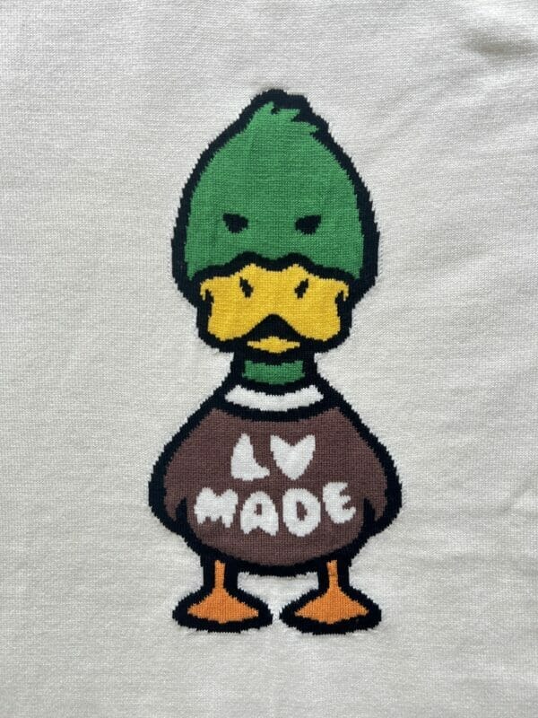 Louis Vuitton x Nigo Intarsia Jacquard Duck Short-Sleeved T-shirt (On Hand)