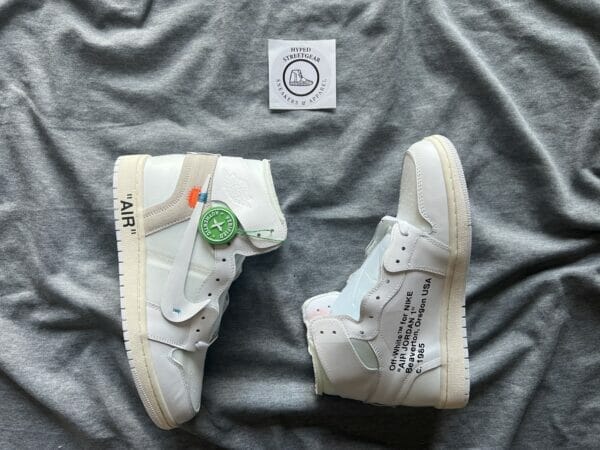 Off White x Air Jordan 1 Retro High White