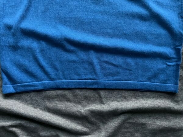 8A47A7B5-3C59-463B-94DC-B56864AE6915 Louis Vuitton Blue ‘Everyday LV’ T-Shirt