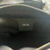 Black Oblique Jacquard Christian Dior Saddle Belt Bag