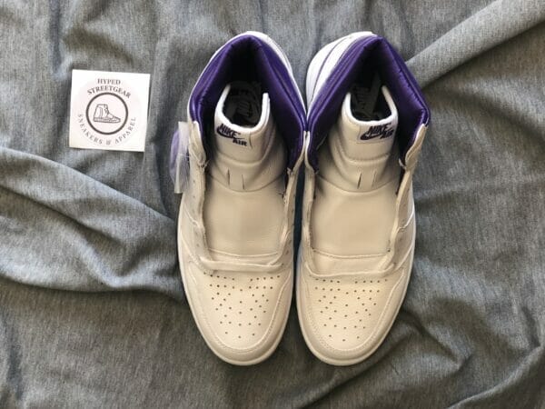 931A30F1-040D-44C8-B829-F0A42C57CED7 Jordan 1 High ‘Metallic Purple’
