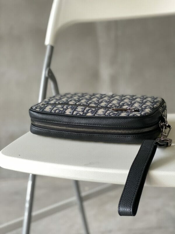 Christian Dior Oblique Canvas Belt Pouch