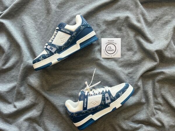 Louis Vuitton Denim Blue Trainers