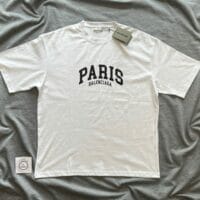 Balenciaga Paris Logo Cotton T-Shirt