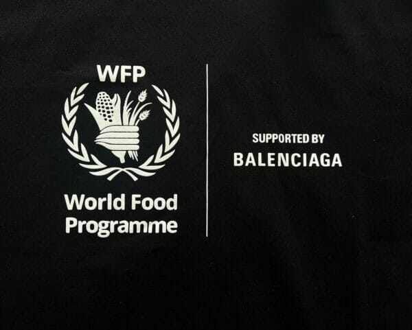 Balenciaga World Food Program T-Shirt