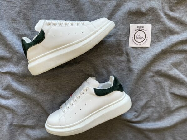 Alexander McQueen Oversized Sole Sneaker White/Green