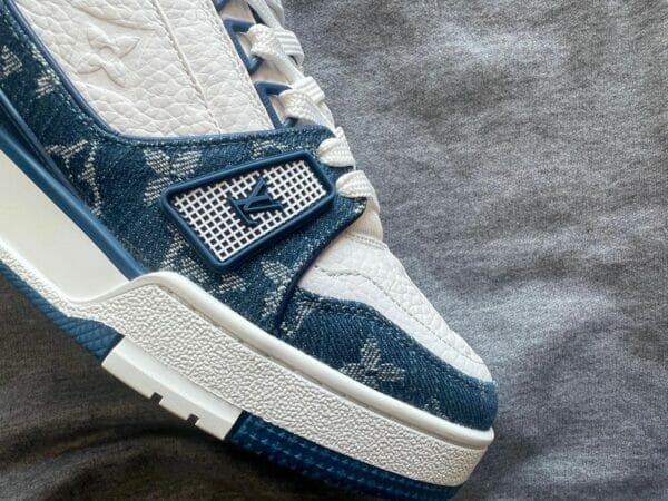 Louis Vuitton Denim Blue Trainers