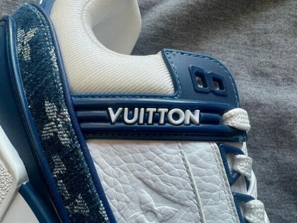 Louis Vuitton Denim Blue Trainers