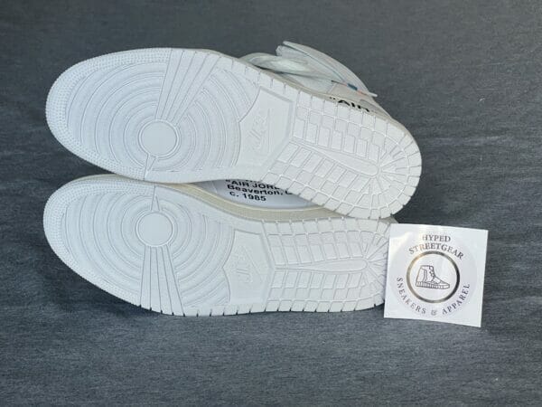 Off White x Air Jordan 1 Retro High White