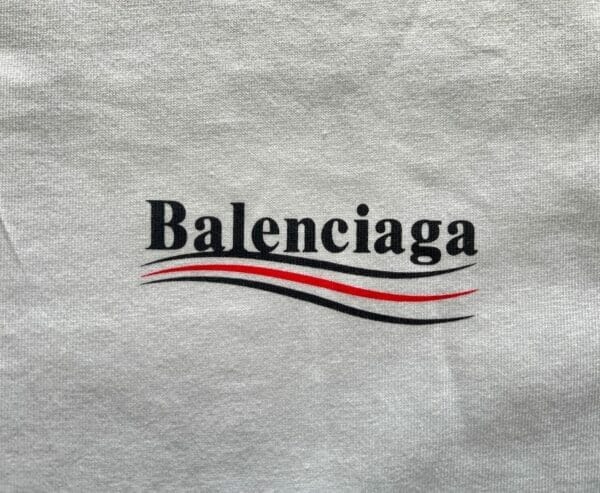 Balenciaga Political Campaign Logo print T shirt Hypedstreetgear Apparel