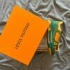 Louis Vuitton Green/Orange Trainers