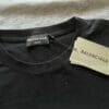 Balenciaga Paris Logo T-Shirt Black