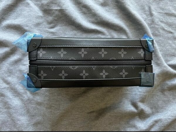 LV Soft Trunk Black Taurillon Monogram Leather