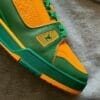Louis Vuitton Green/Orange Trainers