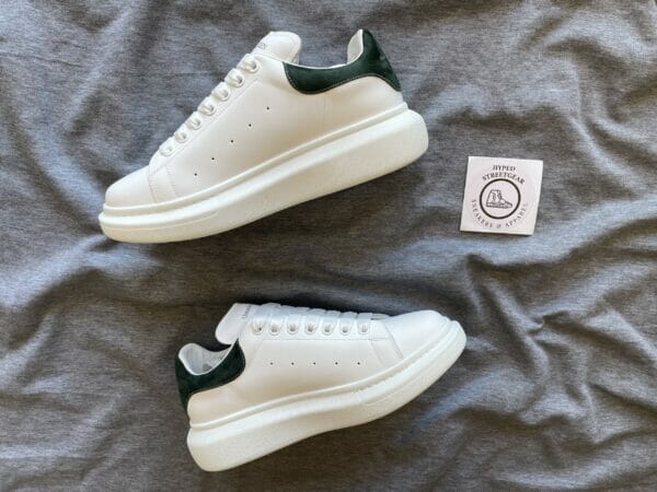 Alexander McQueen Oversized Sole Sneaker White/Green