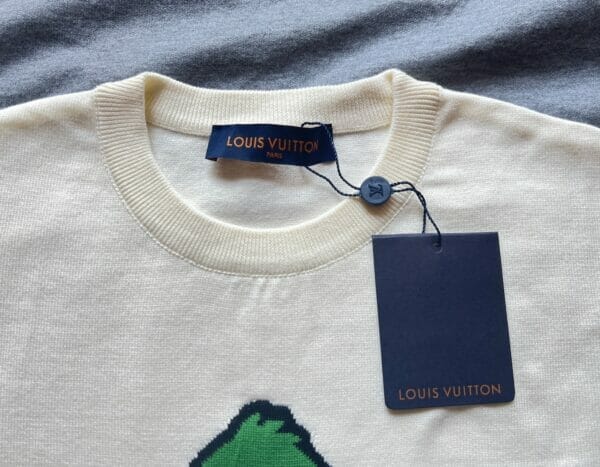 Louis Vuitton x Nigo Intarsia Jacquard Duck Short-Sleeved T-shirt (On Hand)