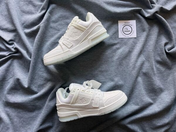 E57449FA-C9B3-40E2-9AA5-D29B0C7DE17D Louis Vuitton White Trainers