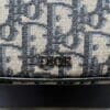 Black Oblique Jacquard Christian Dior Saddle Belt Bag