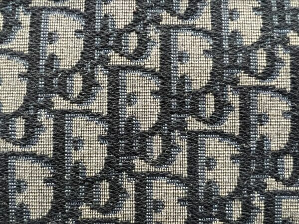 Black Oblique Jacquard Christian Dior Saddle Belt Bag