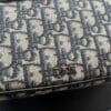 Black Oblique Jacquard Christian Dior Saddle Belt Bag