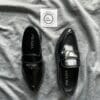 Prada Logo-Plaque Loafers Black