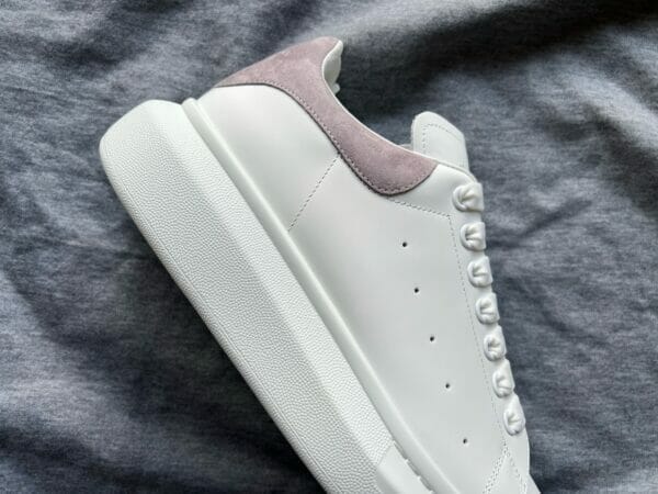 Alexander Mcqueen Grey Suede Trainers