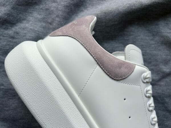 Alexander Mcqueen Grey Suede Trainers