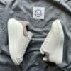 Alexander Mcqueen Grey Suede Trainers
