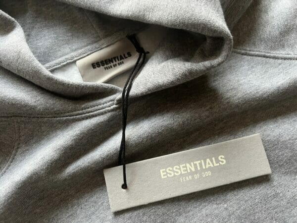 Fear of God Essentials Oatmeal Hooded Sweatshirt